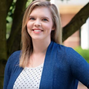headshot of Jenny Ayers, author